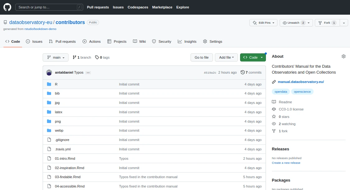 All project components are organized in a selfcontained folder using a Standard File Structure (SFS), and a readme file is included.